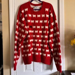Rowing Blazers Warm and Wonderful Diana Sheep Sweater XXL NWT
